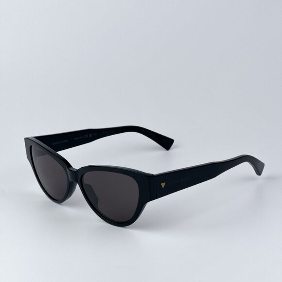 Bottega Veneta Women Black Grey Cat Eye BRAND NEW Sunglasses BV1319S 001 - Picture 4 of 11